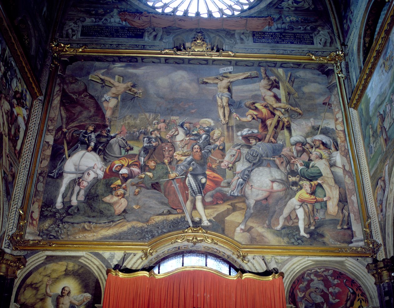 Ukřižování, 1521 od Giovanni Antonio Pordenone
