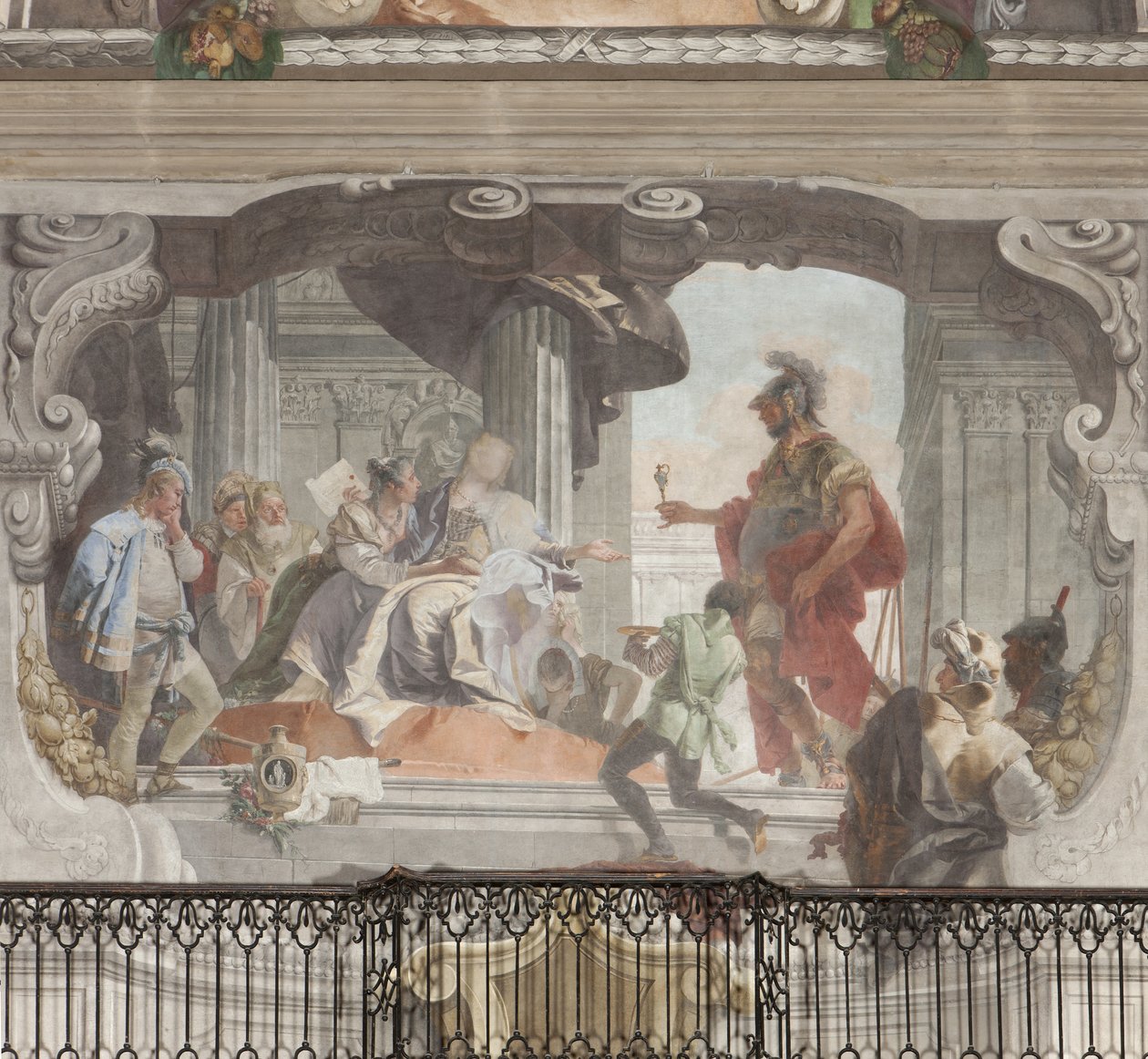 Sofonisba dostává jed od Masinissy od Giovanni Battista Tiepolo