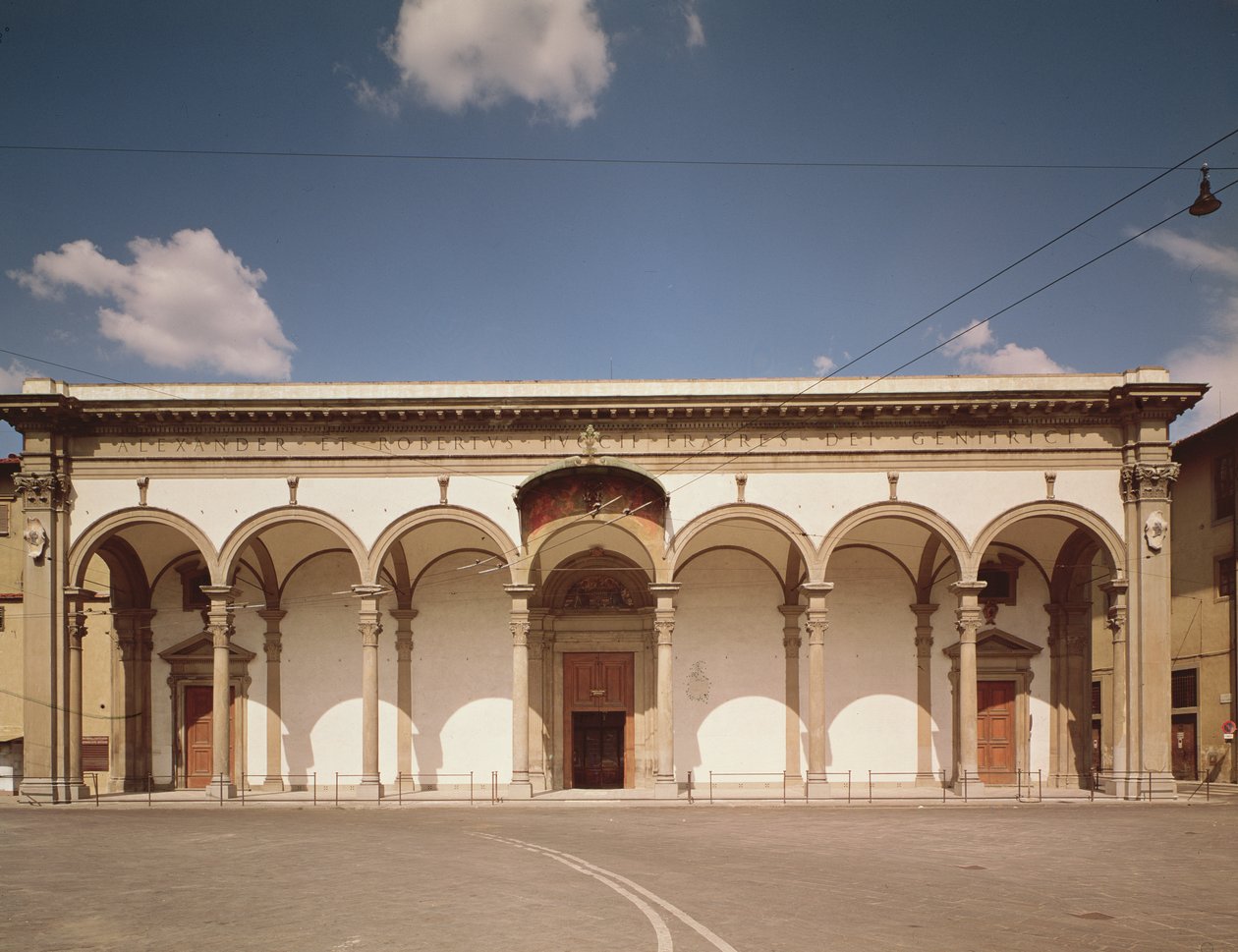 Fasáda Santissima Annunziata, c.1601-04 od Giovanni Battista Caccini