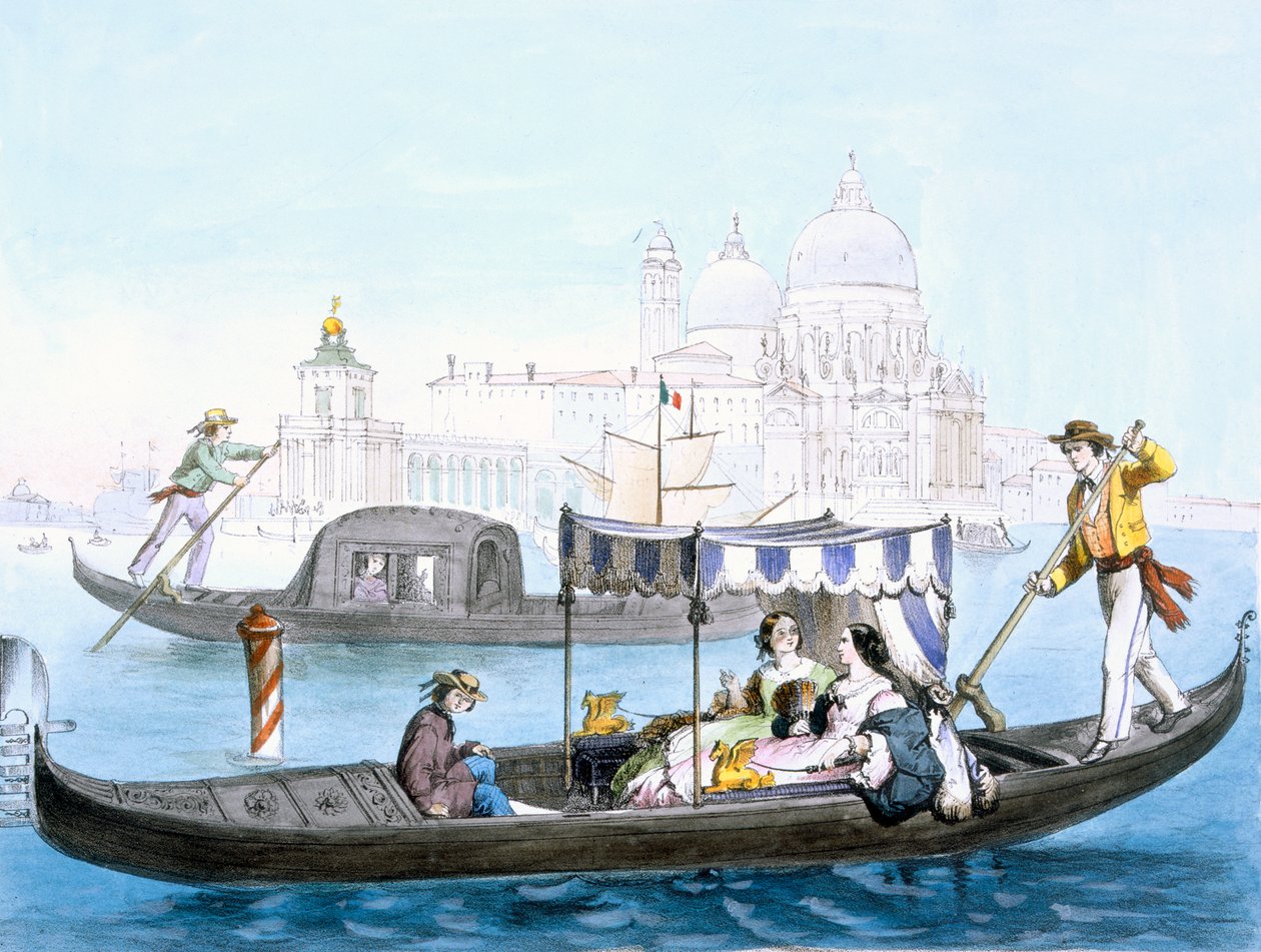Benátská gondola, z 