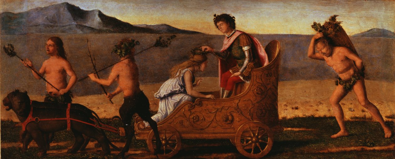 Svatba Bakcha a Ariadne od Giovanni Battista Cima da Conegliano
