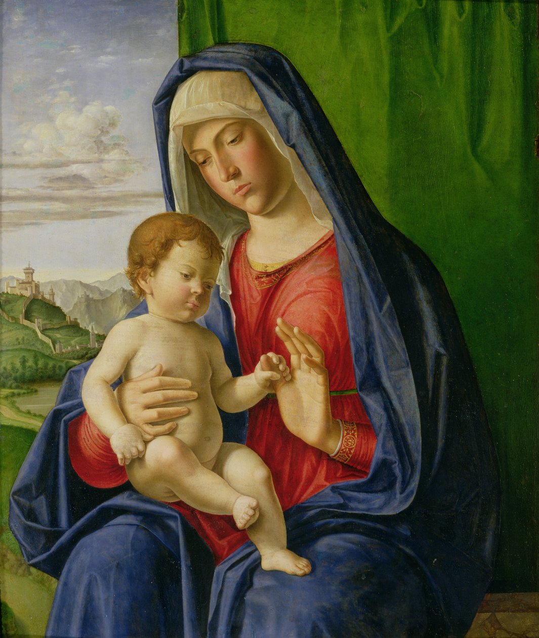 Madonna a dítě, 1490s od Giovanni Battista Cima da Conegliano