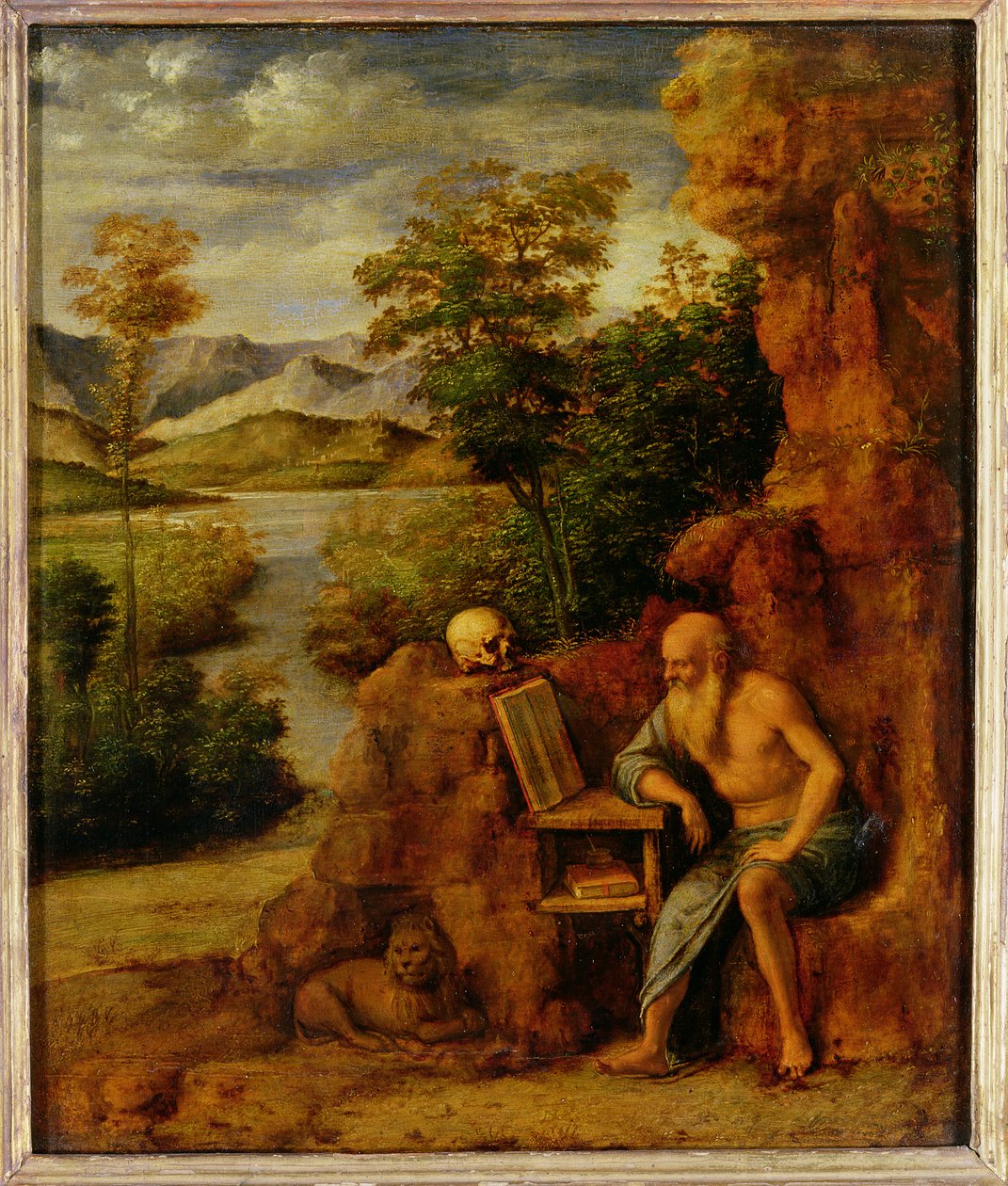 Svatý Jeroným, kolem roku 1500 od Giovanni Battista Cima da Conegliano