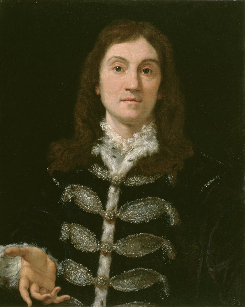 Portrét muže, 1700 od Giovanni Battista Gaulli