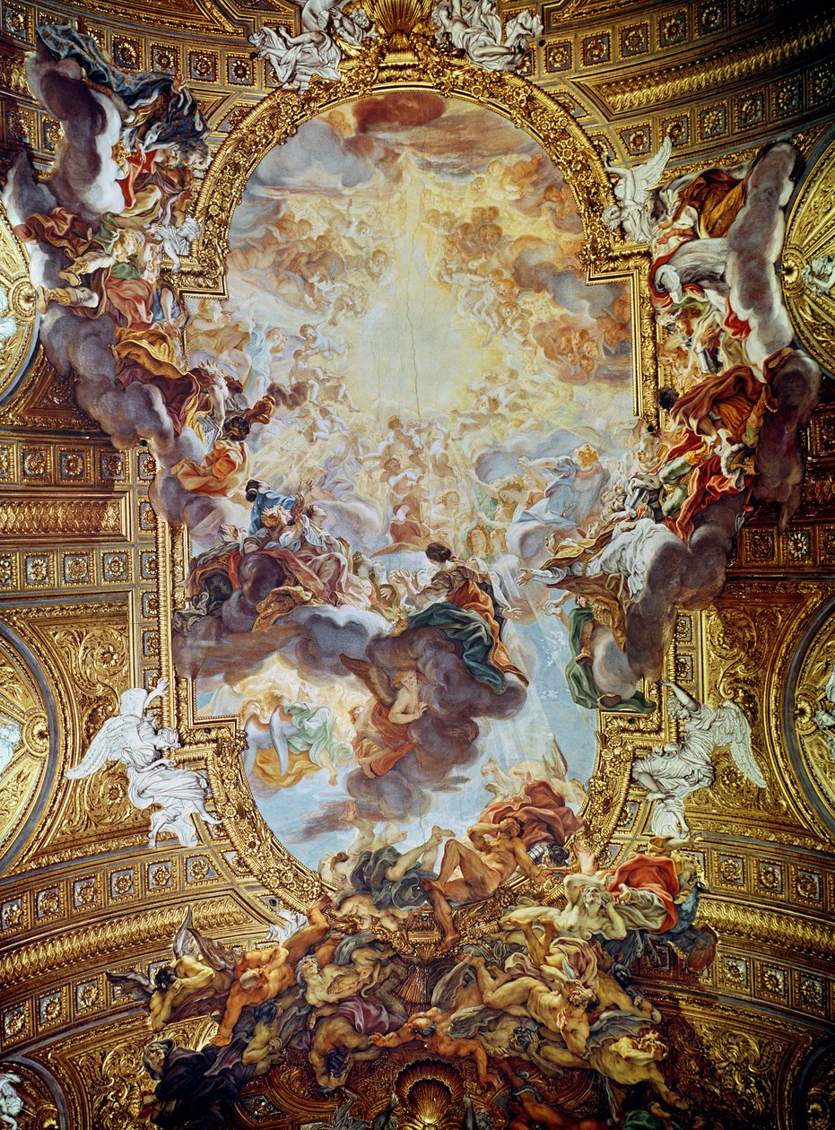 Triumf ve jménu Ježíše od Giovanni Battista Gaulli