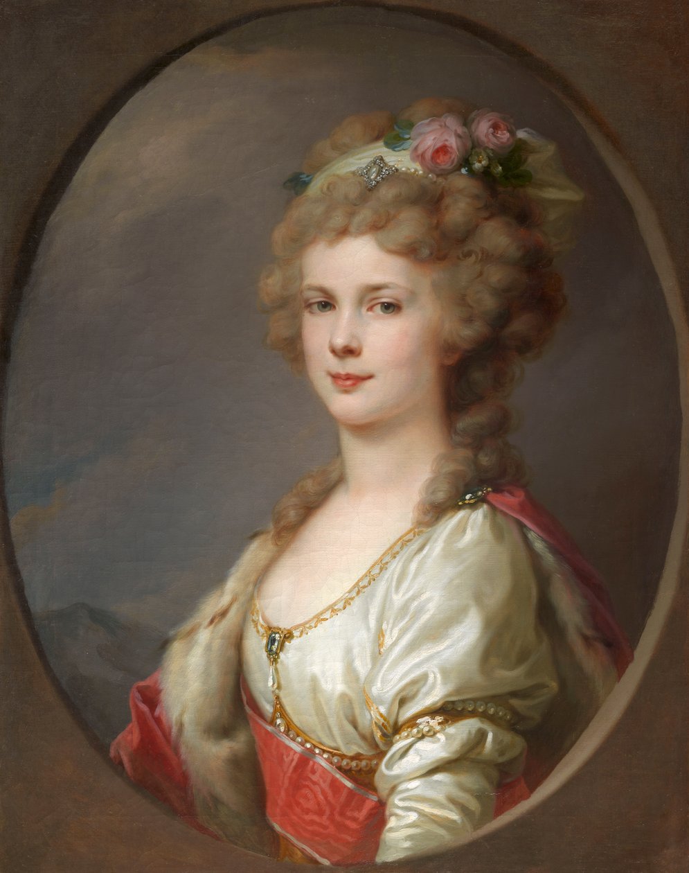 Elena Pavlovna z Ruska od Giovanni Battista Lampi