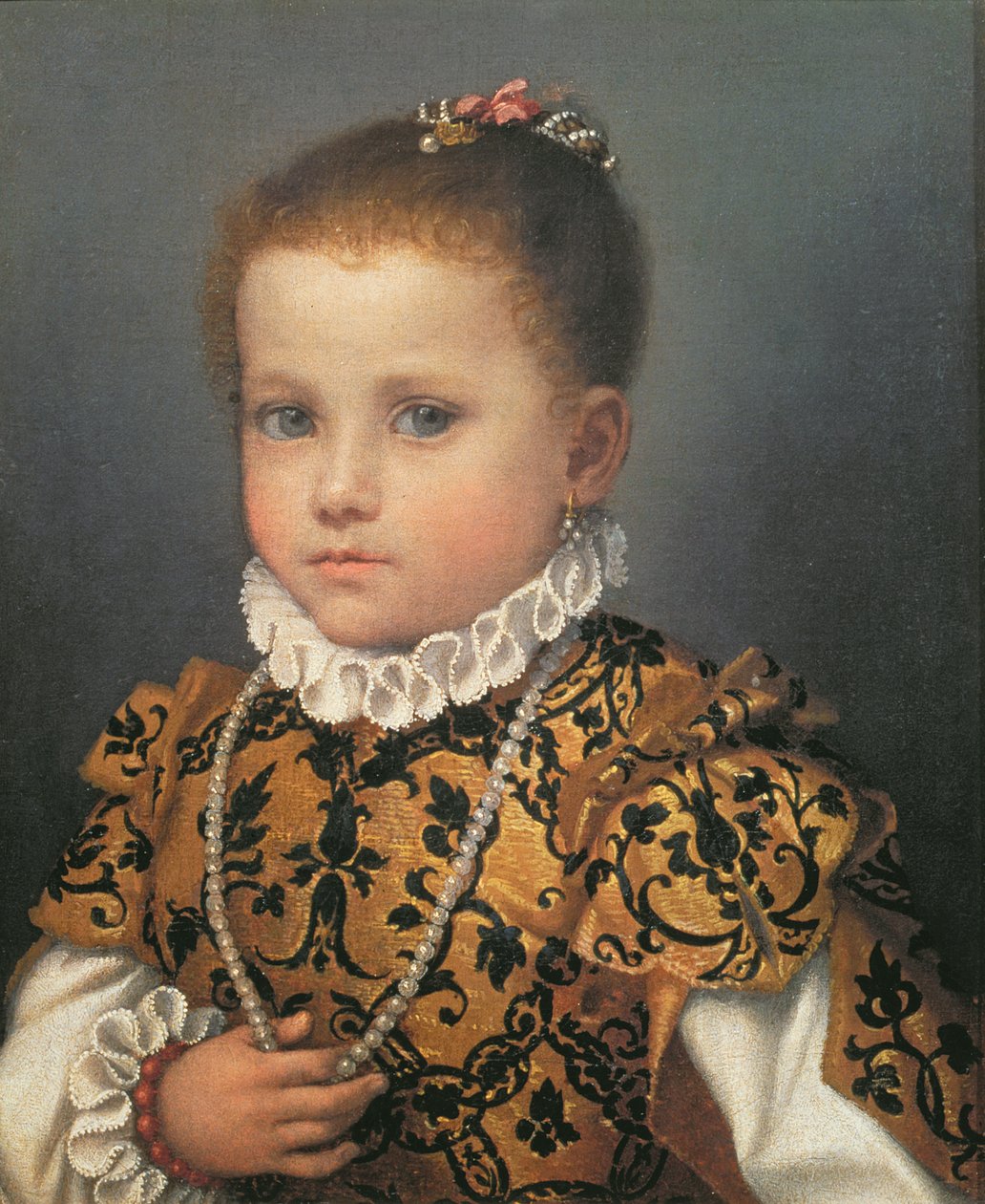 Portrét mladé dívky od Giovanni Battista Moroni