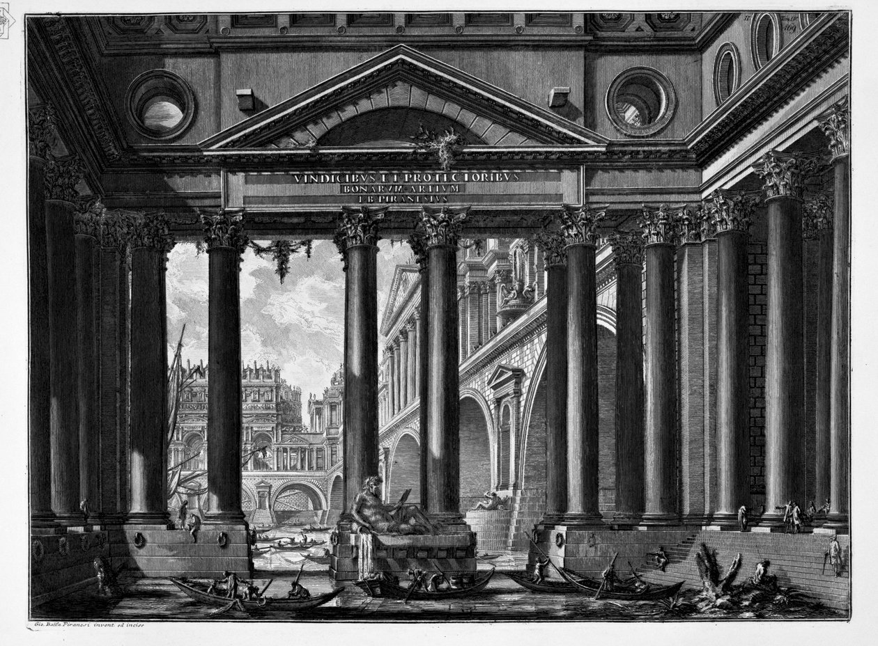 2. frontispice pro 4 sv od Giovanni Battista Piranesi
