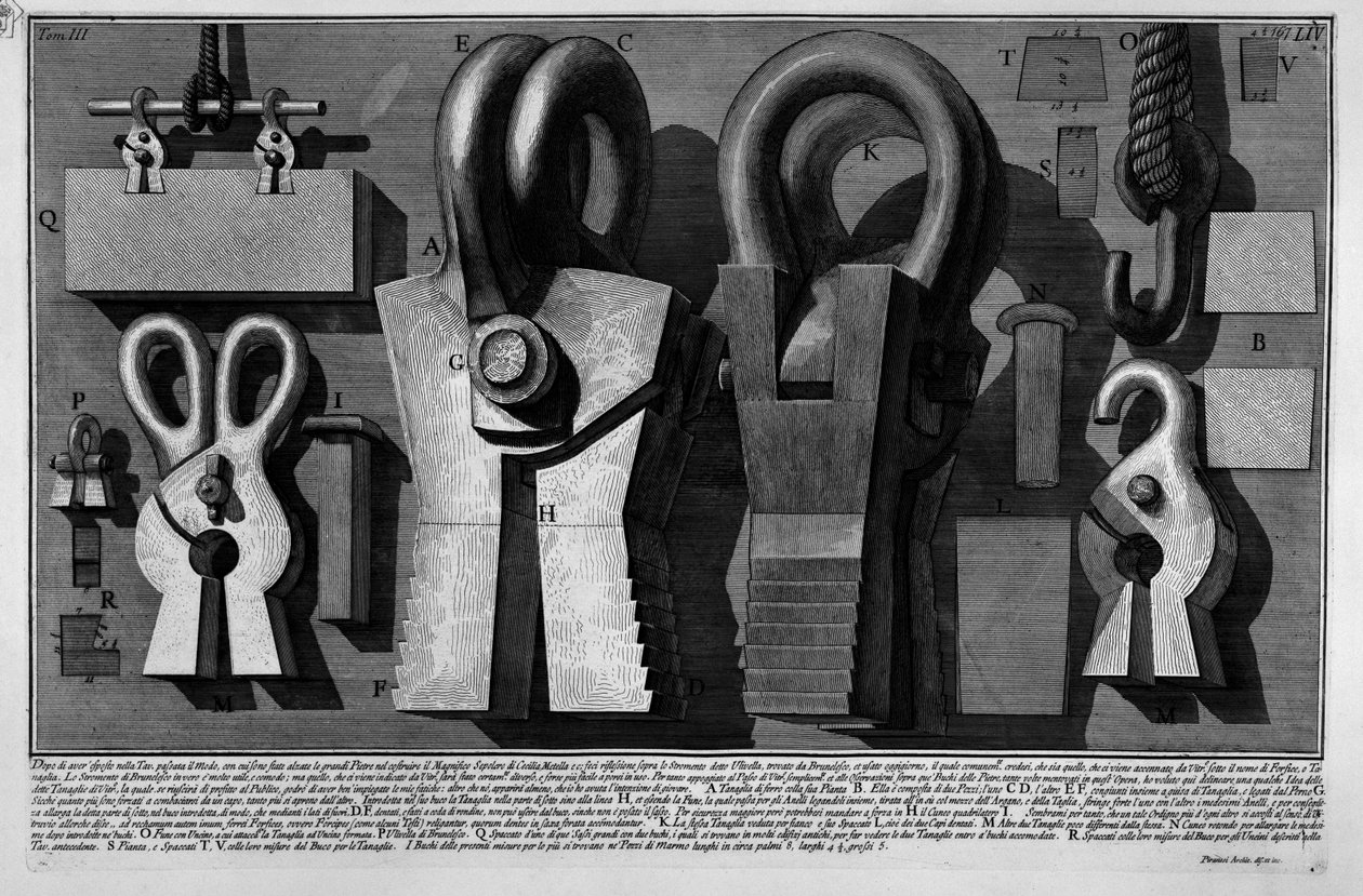 Mauzoleum Cecilie Metelly od Giovanni Battista Piranesi