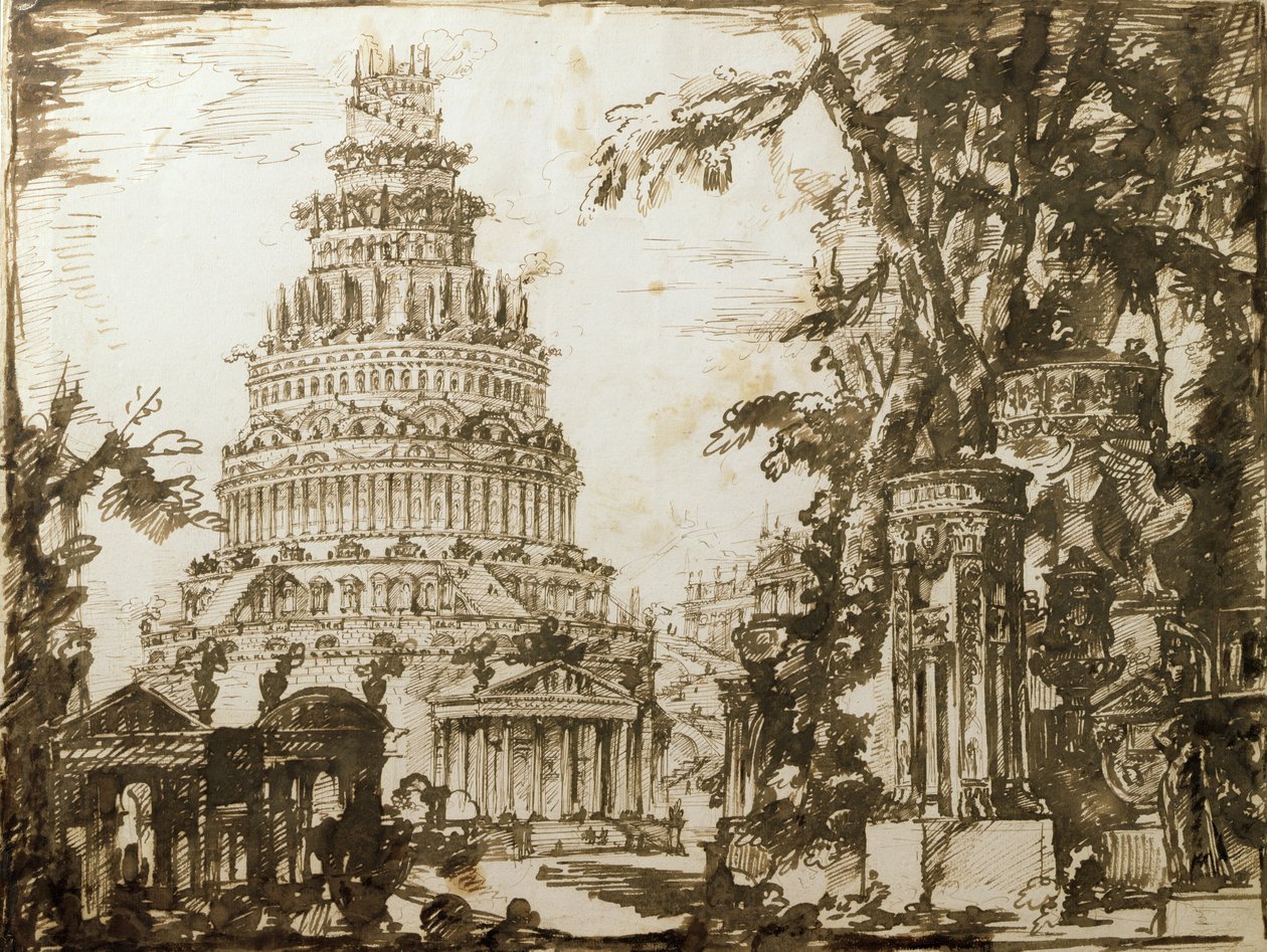 Neoklasické struktury od Giovanni Battista Piranesi