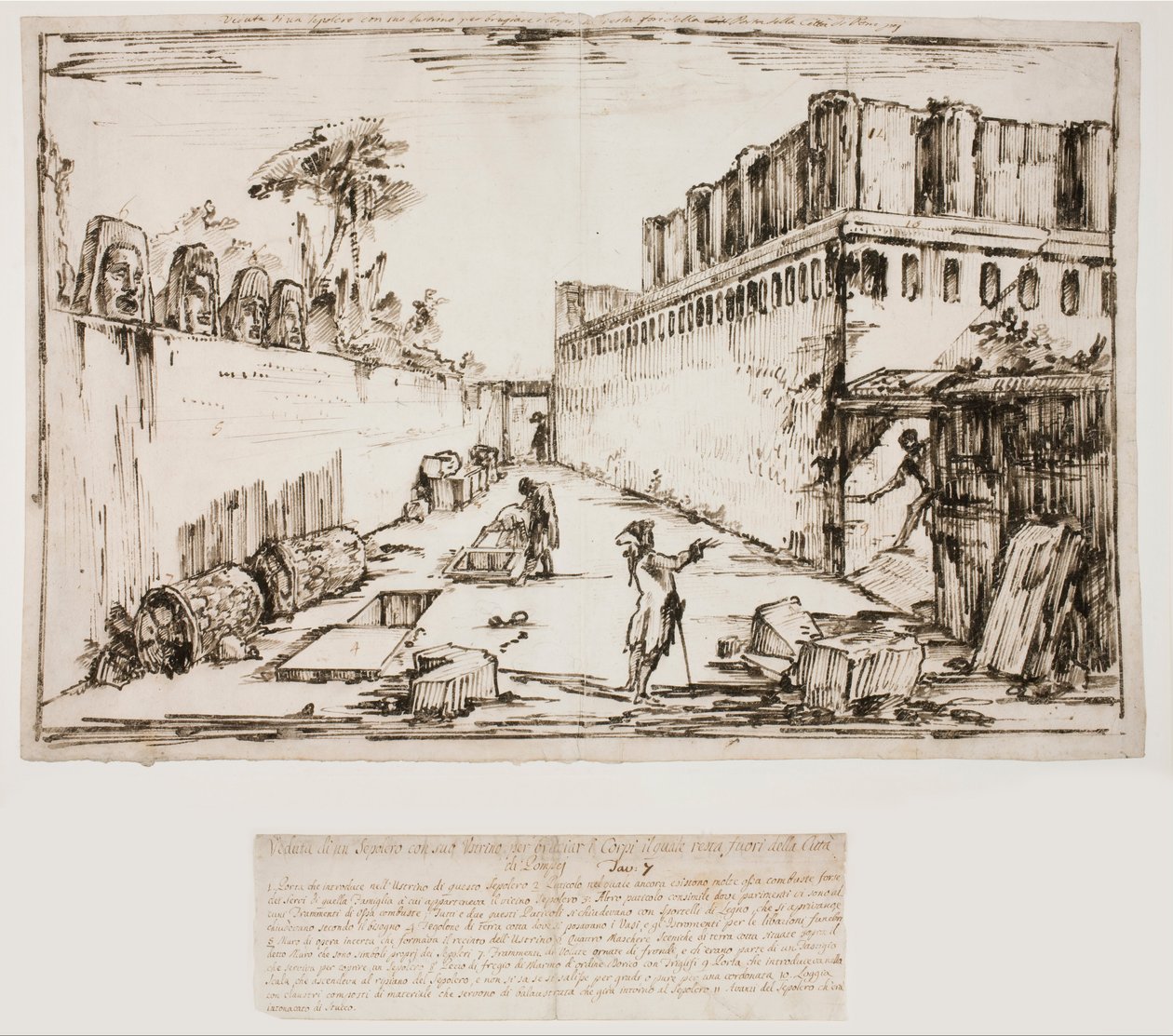 Hrob Istacidi, Pompeje od Giovanni Battista Piranesi