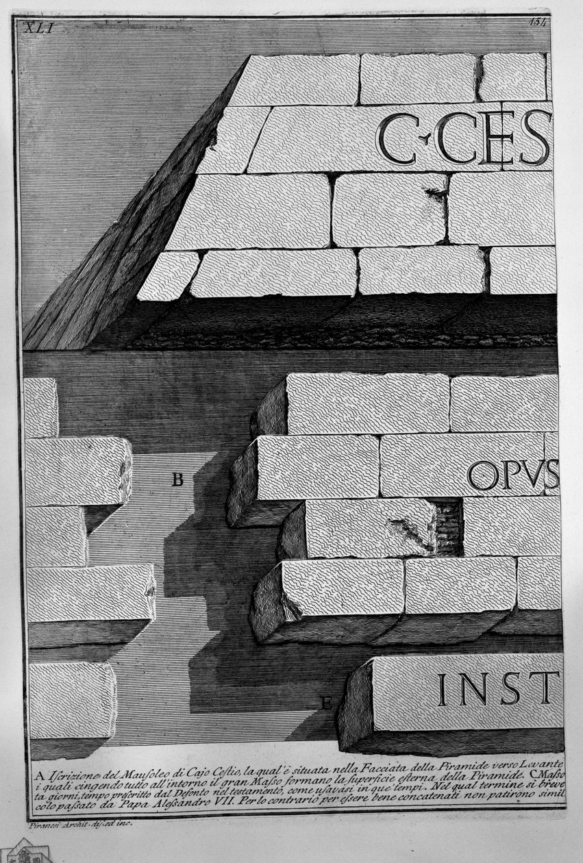 Neznámý obrázek od Giovanni Battista Piranesi