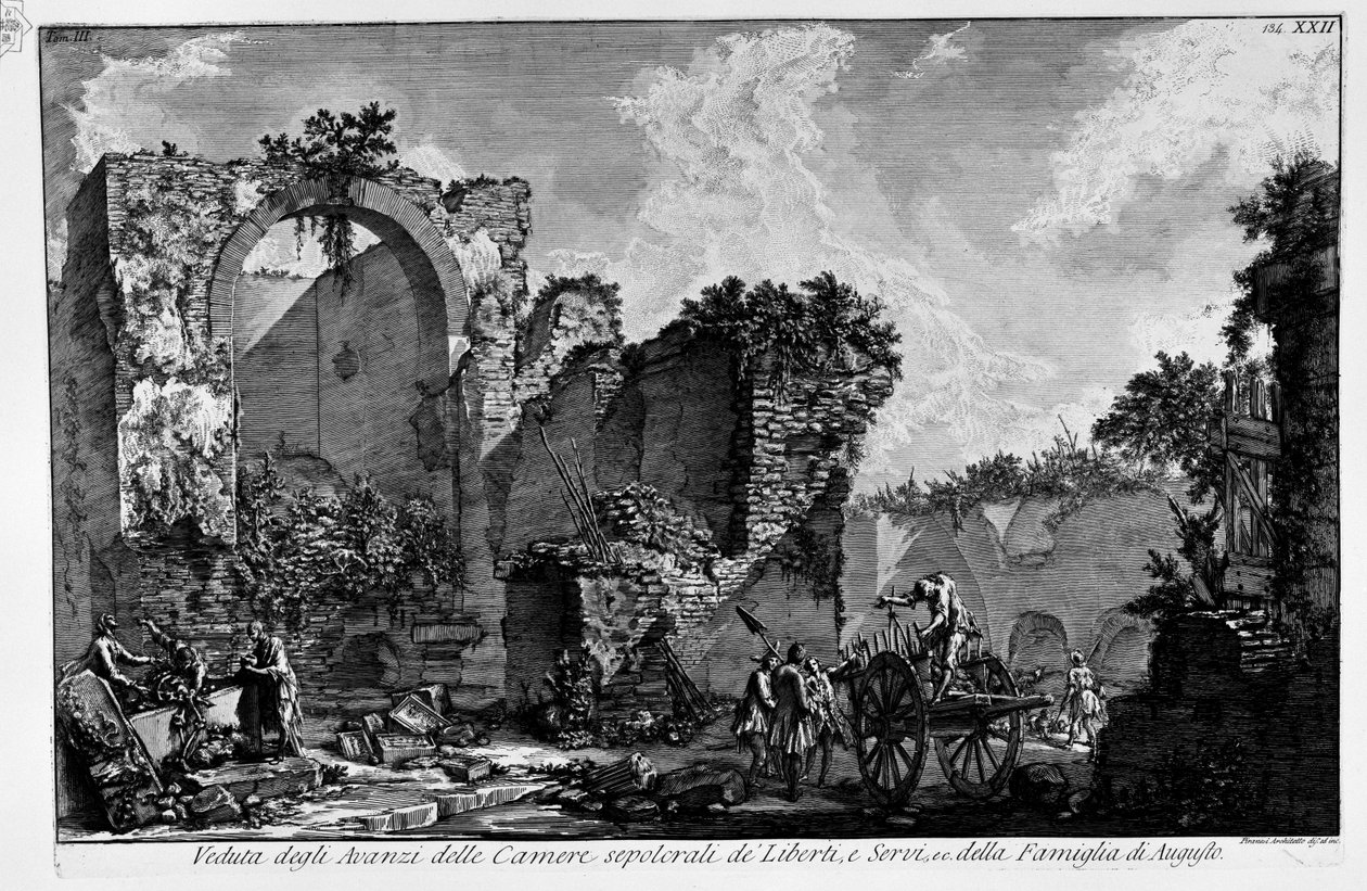 Neznámý obrázek od Giovanni Battista Piranesi