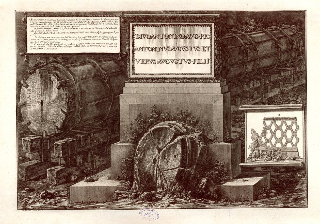 Neznámý obrázek od Giovanni Battista Piranesi