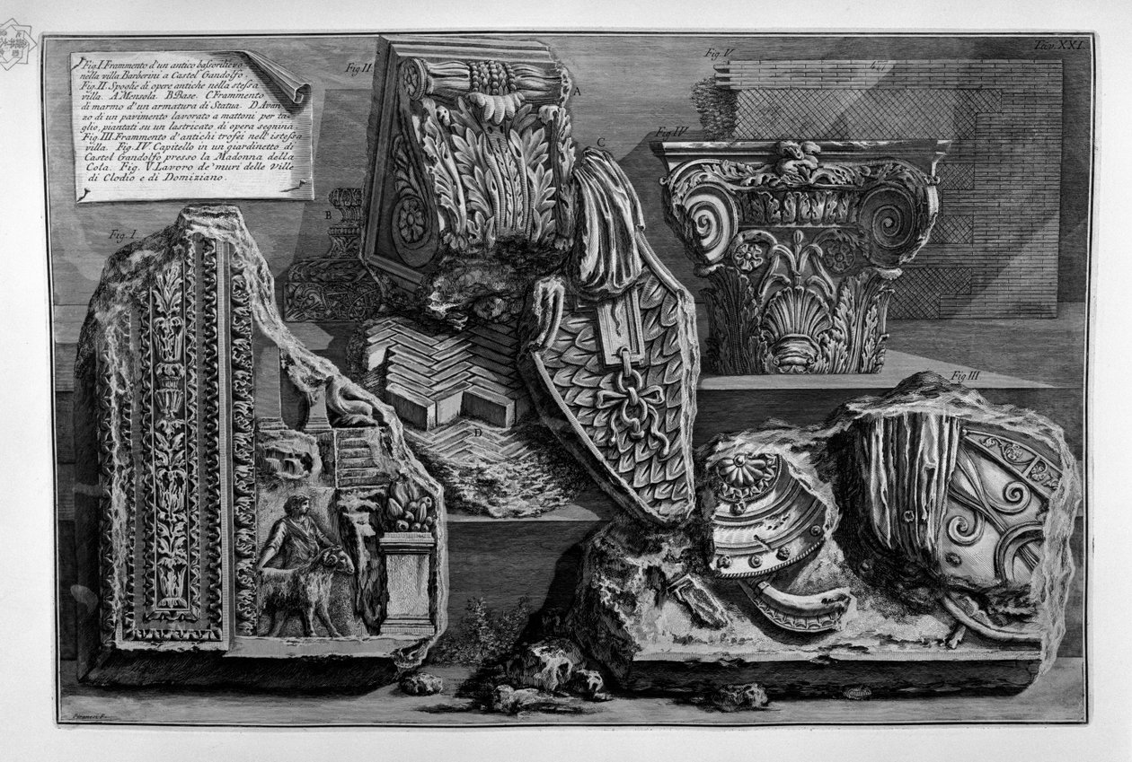 Neznámý obrázek od Giovanni Battista Piranesi
