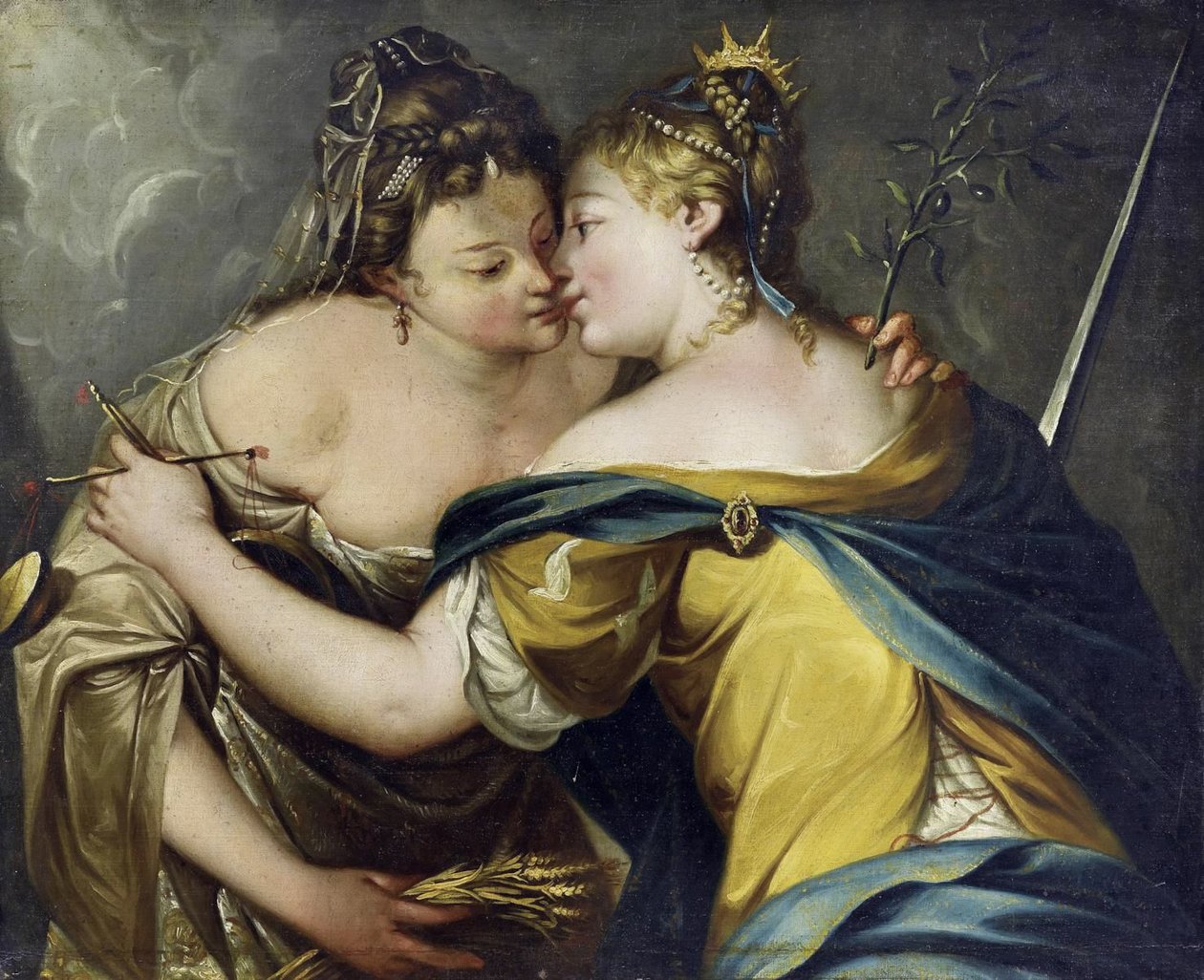 Spravedlnost zahrnuje mír od Giovanni Battista Tiepolo