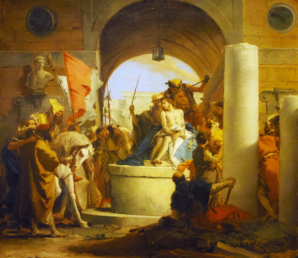 Kristus korunován trny od Giovanni Battista Tiepolo