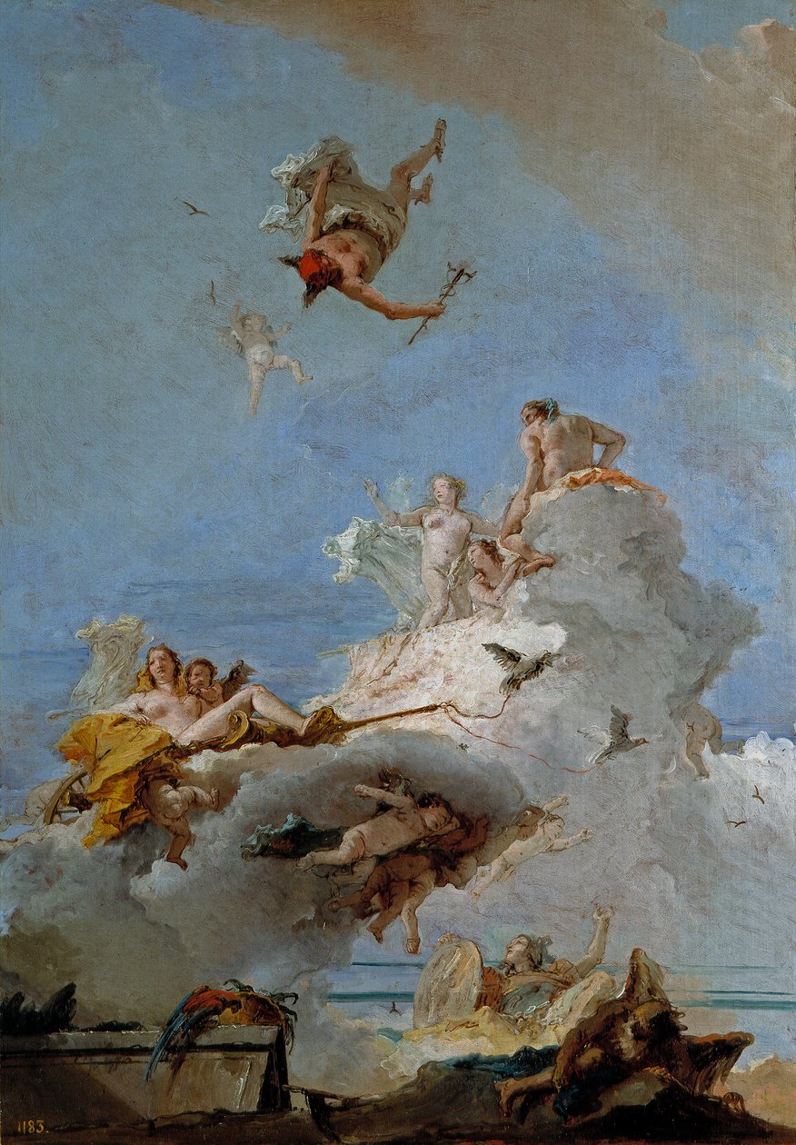 Olimpus od Giovanni Battista Tiepolo