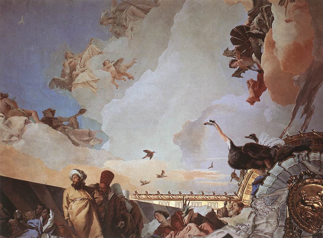 Sláva Španělska od Giovanni Battista Tiepolo