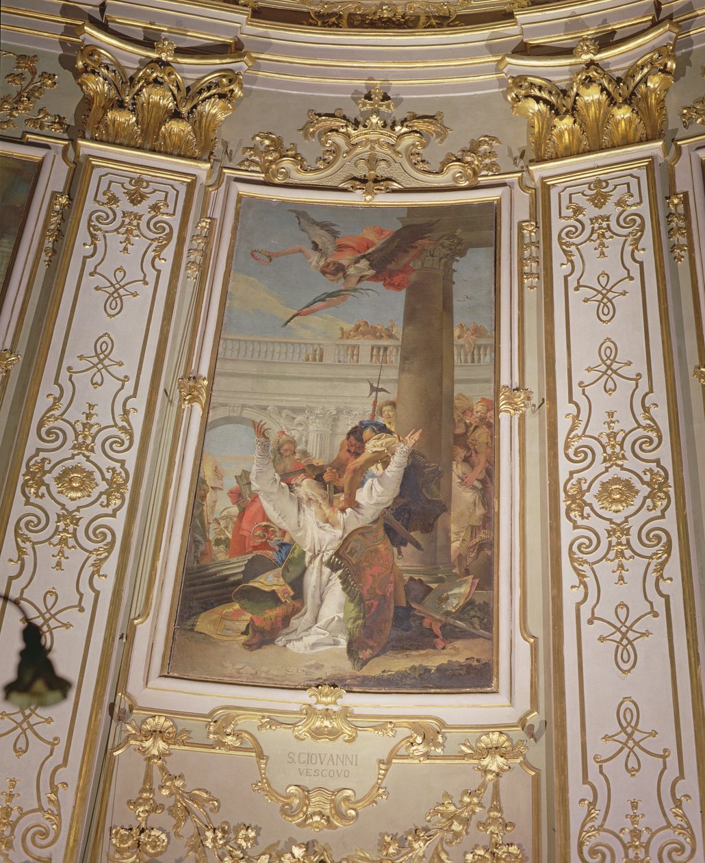 Umučení svatého Jana, biskupa z Bergama od Giovanni Battista Tiepolo