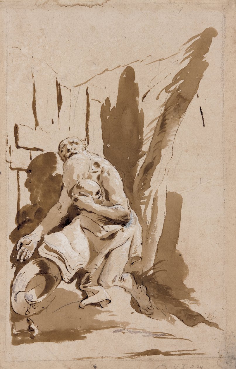 Svatý Jeroným od Giovanni Battista Tiepolo