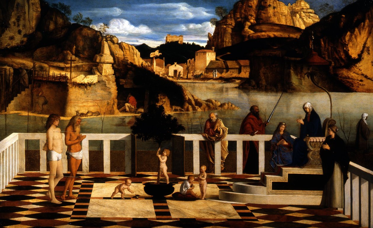 Posvátná alegorie od Giovanni Bellini
