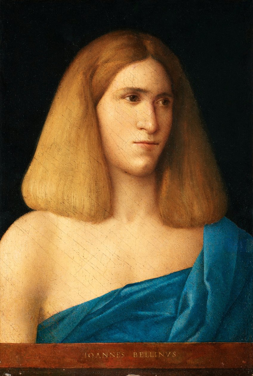 Portrét mladého muže od Giovanni Bellini