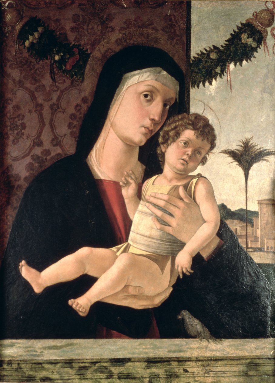 Madonna s krásnýma očima od Giovanni Bellini
