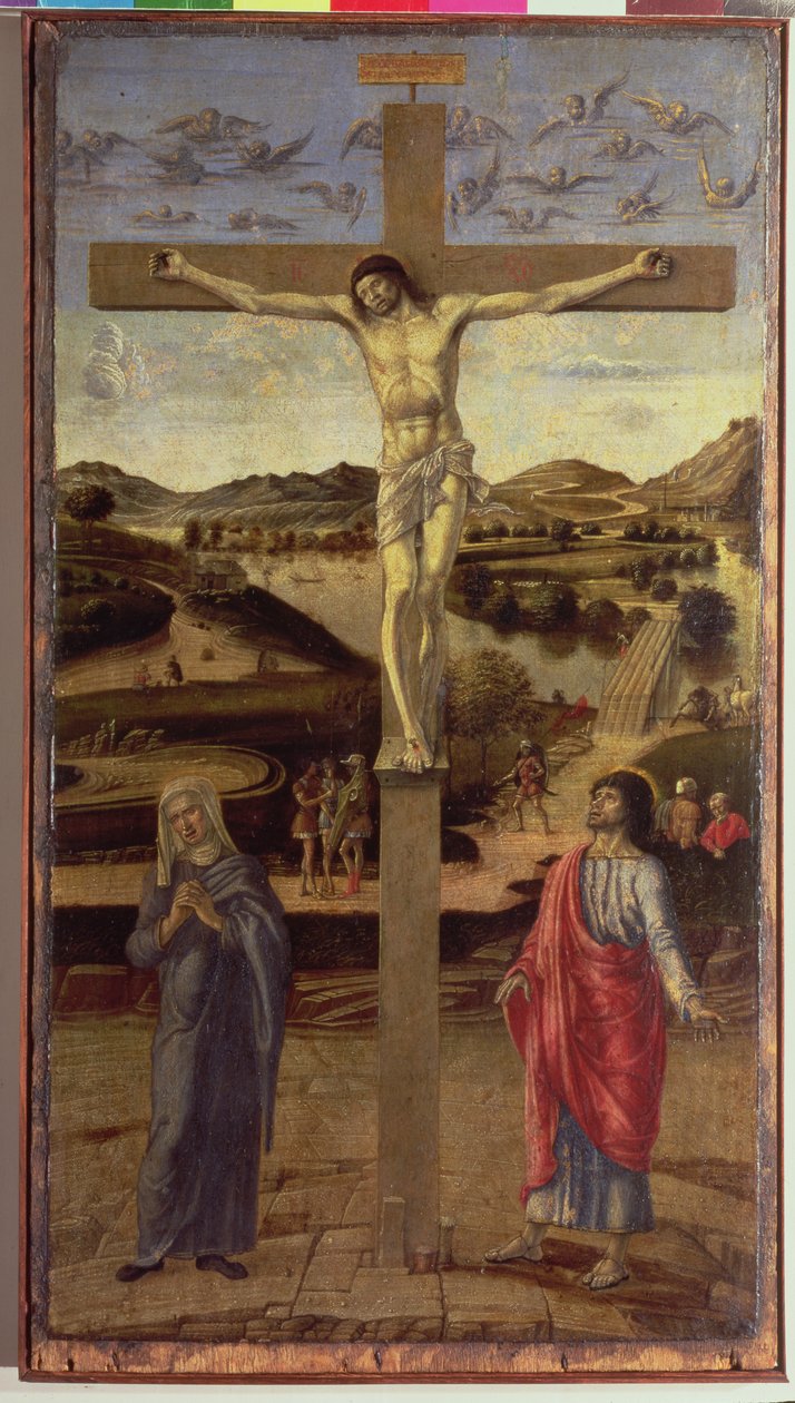 Ukřižování, kolem roku 1455 od Giovanni Bellini