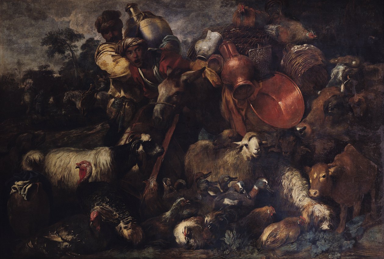 Karavan od Giovanni Benedetto Castiglione