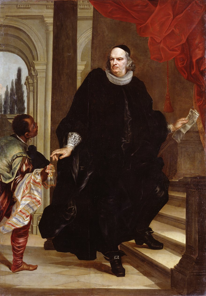 Portrét P. Franzone od Giovanni Bernardo Carboni