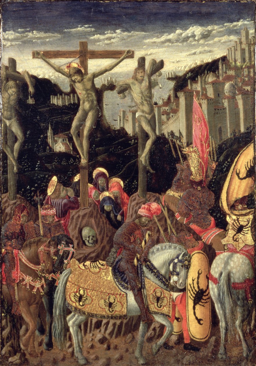 Ukřižování (tempera na panelu) od Giovanni Boccati or Boccatto