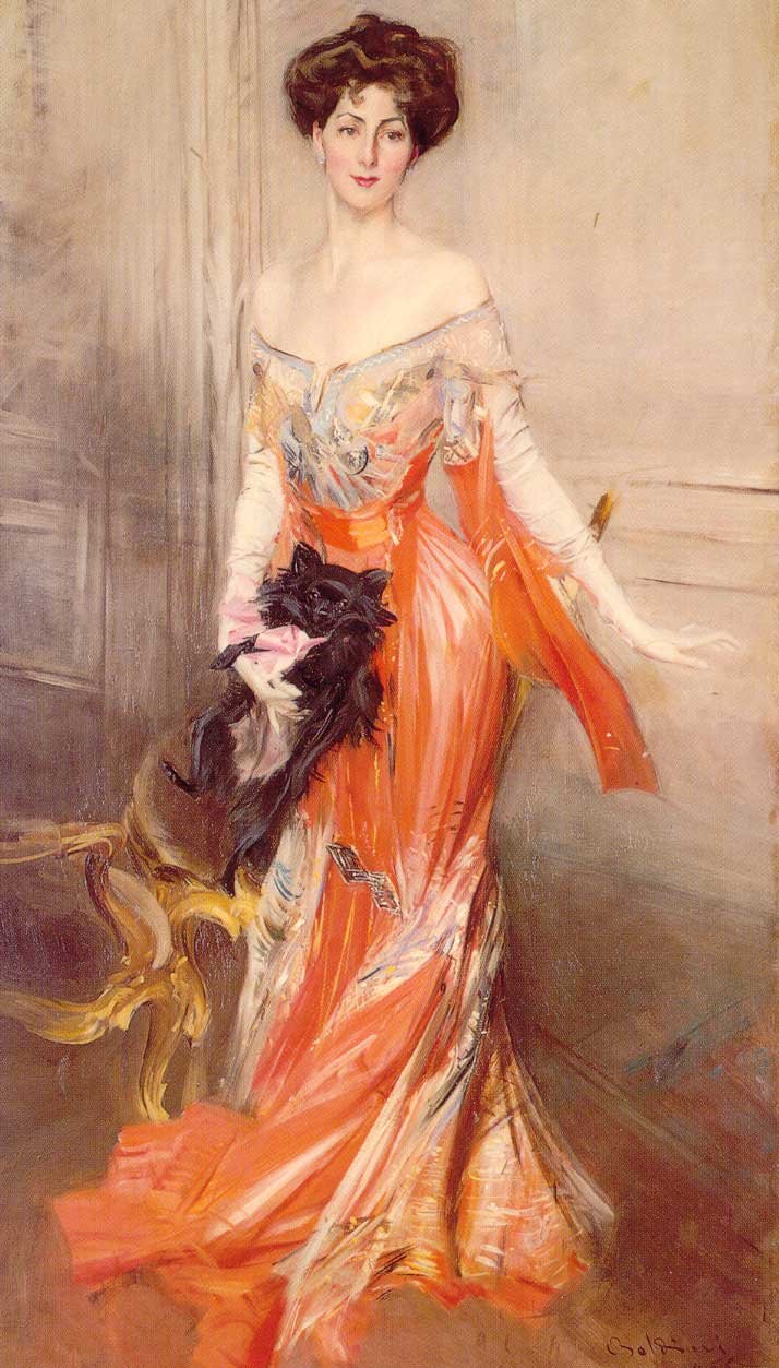 Portrét Elizabeth Wharton Drexel od Giovanni Boldini