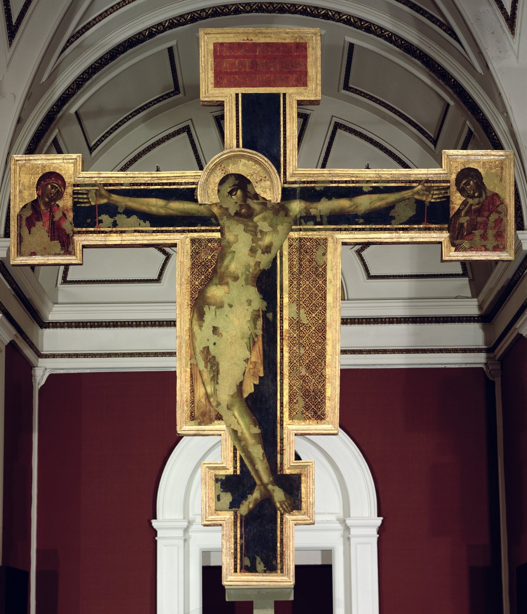 Krucifix, 1287-88 (tempera na dřevě) od Giovanni Cimabue