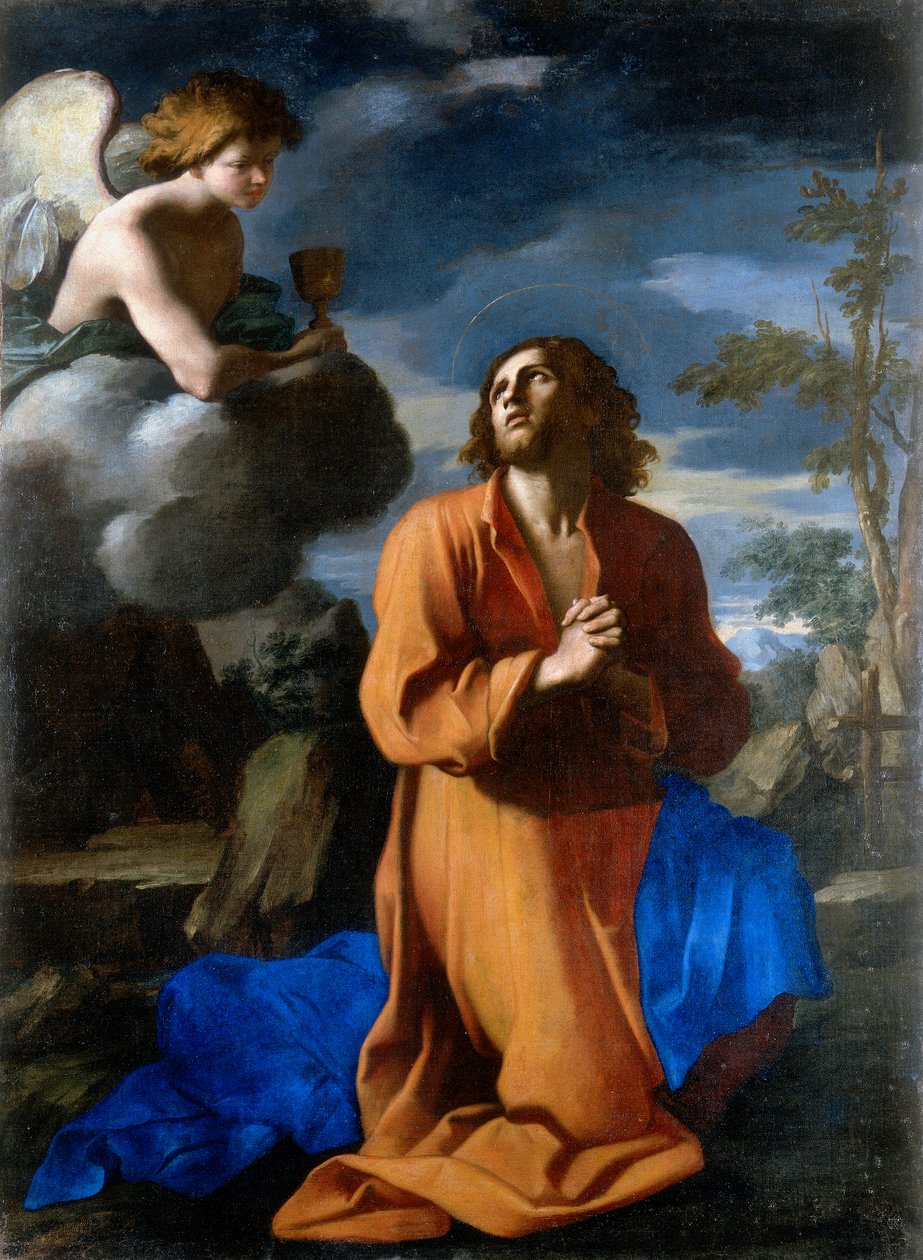 Kristus v olivovém sadu. Dílo Giovanniho Domenica Cerriniho od Giovanni Domenico Cerrini