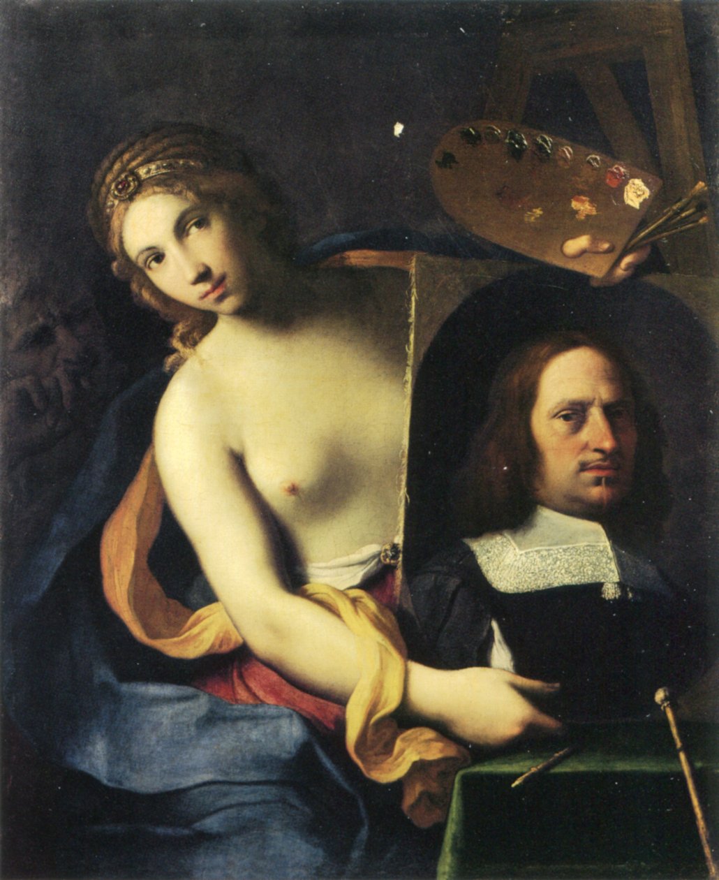 Alegorie malířství od Giovanni Domenico Cerrini