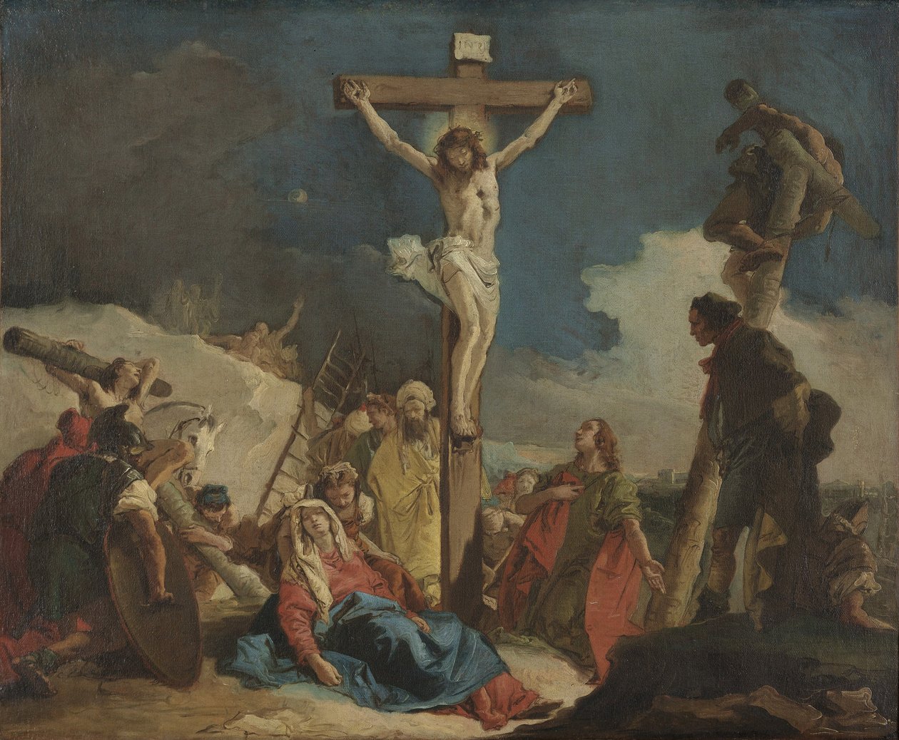 Golgota od Giovanni Domenico Tiepolo