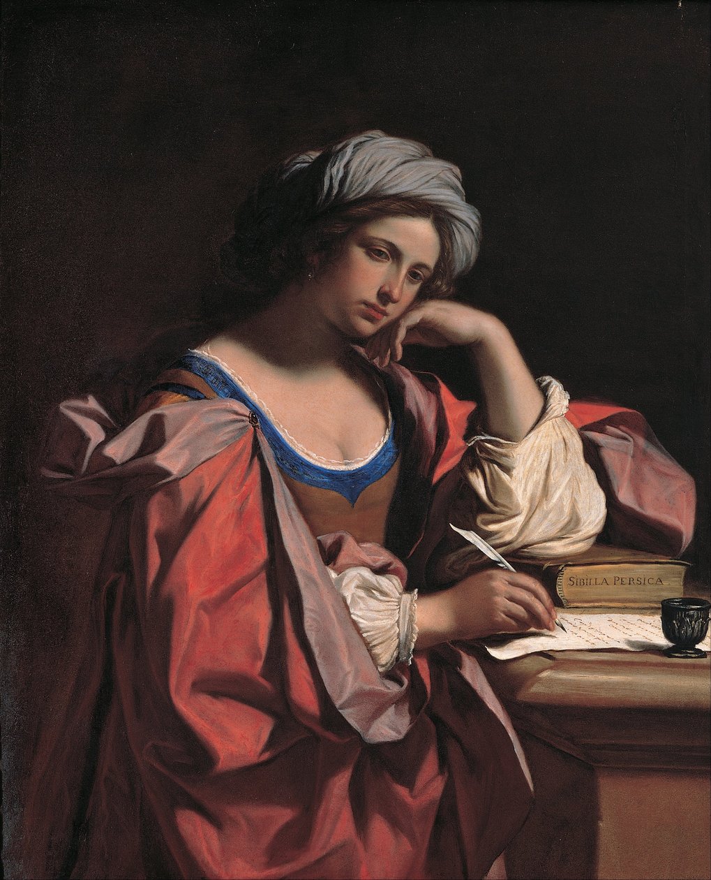 Perská Sibyla od Giovanni Francesco Barbieri