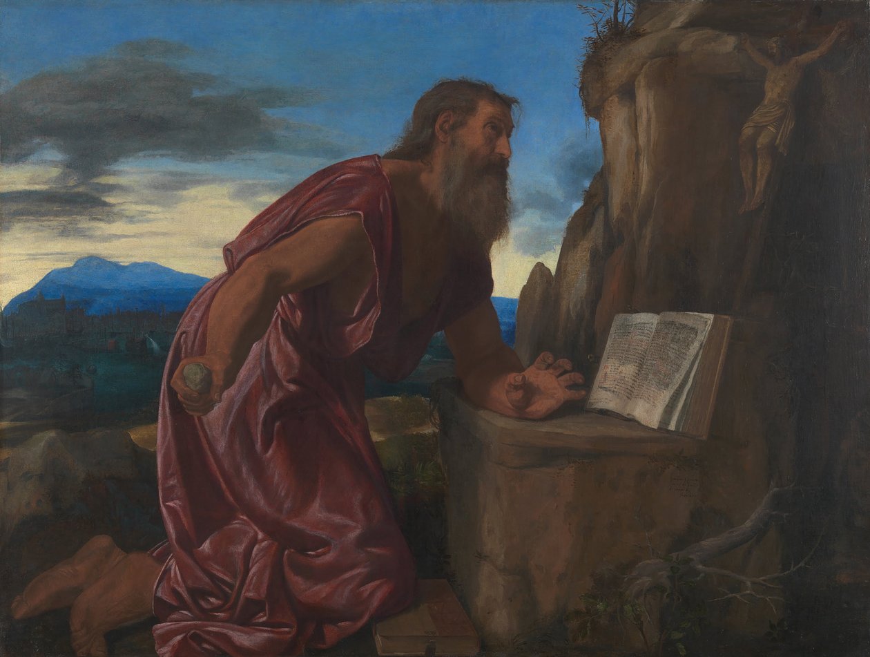 Svatý Jeroným od Giovanni Girolamo Savoldo
