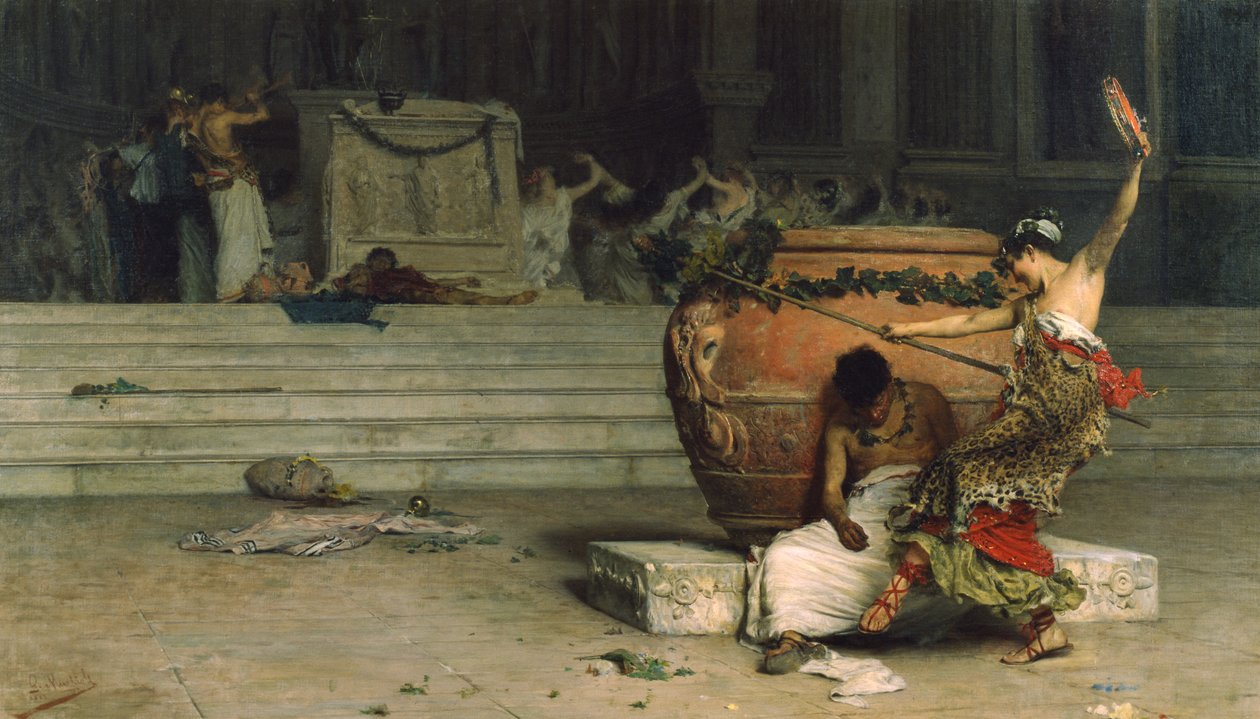 Bakchův chrám, 1881 od Giovanni Muzioli