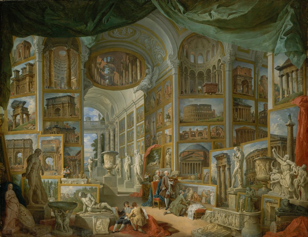 Starověký Řím od Giovanni Paolo Pannini