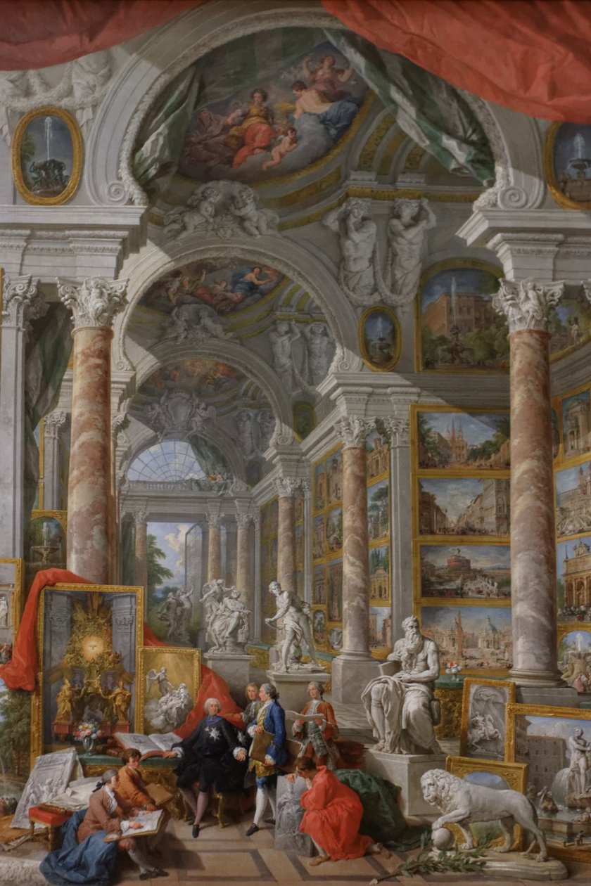 Moderní Řím od Giovanni Paolo Pannini