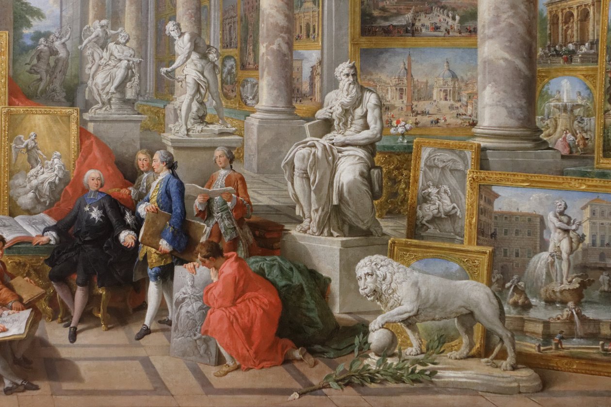 Moderní Řím od Giovanni Paolo Pannini