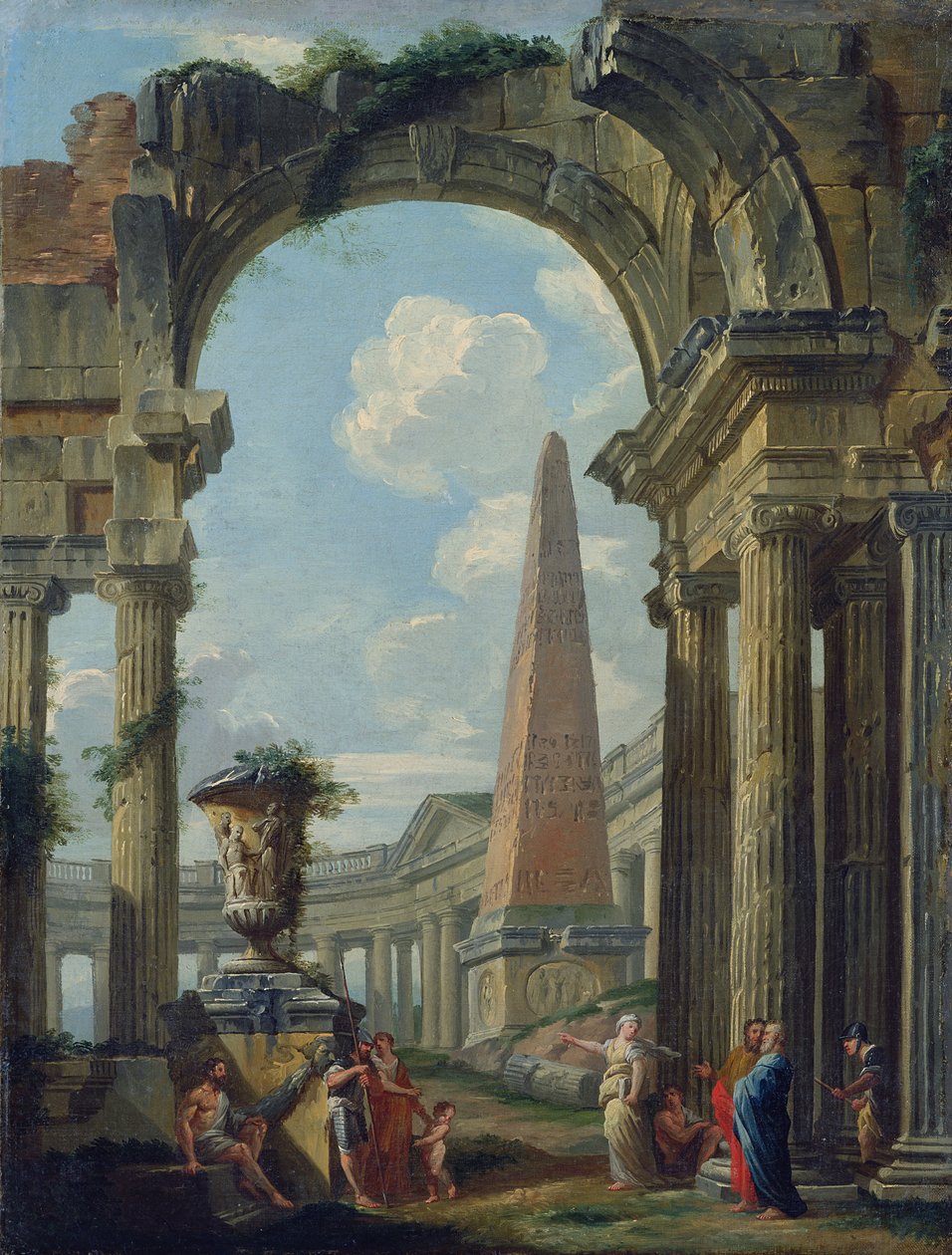 Ruiny od Giovanni Paolo Pannini