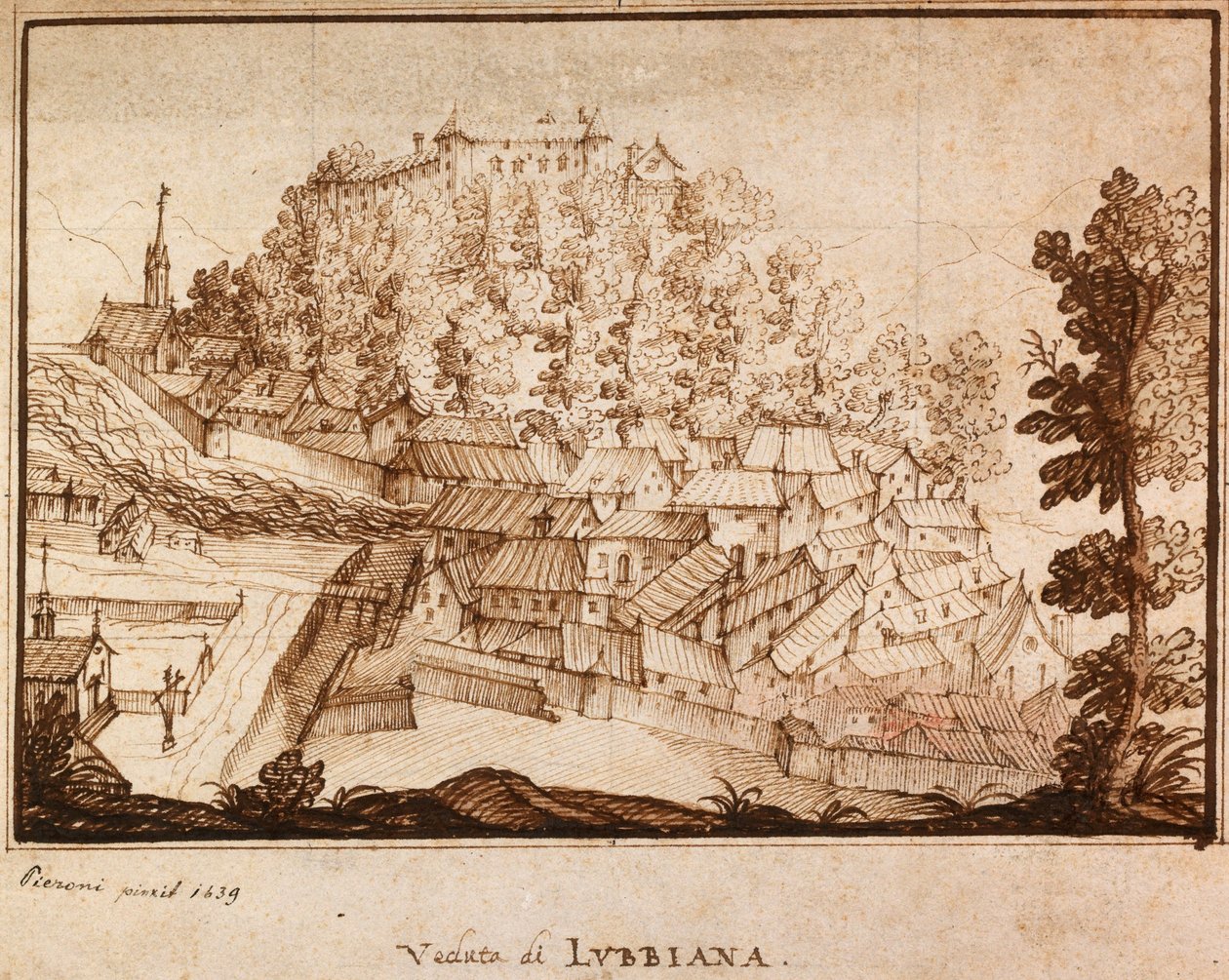 Lublaň od Giovanni Pieroni