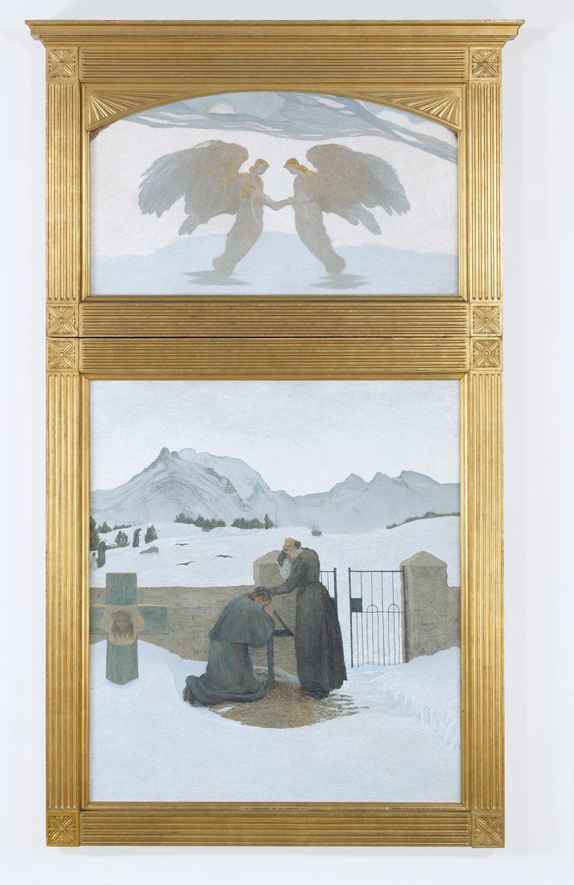 Náboženské pohodlí, 1897 od Giovanni Segantini