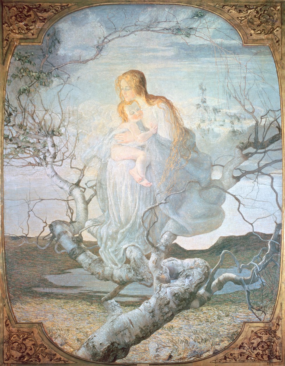 Anděl života, 1894 od Giovanni Segantini