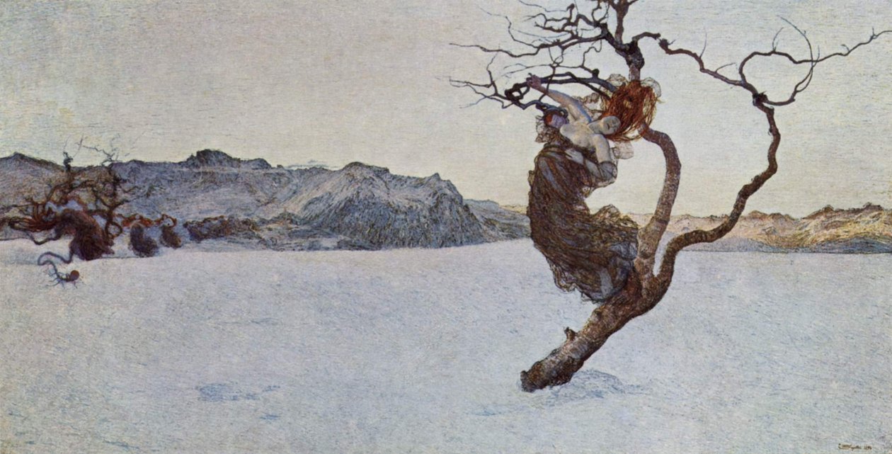Zlé matky od Giovanni Segantini