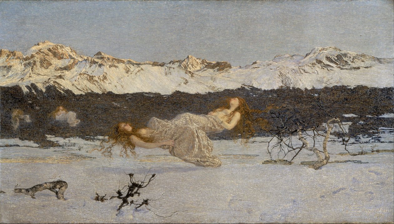 Trest chtíče od Giovanni Segantini