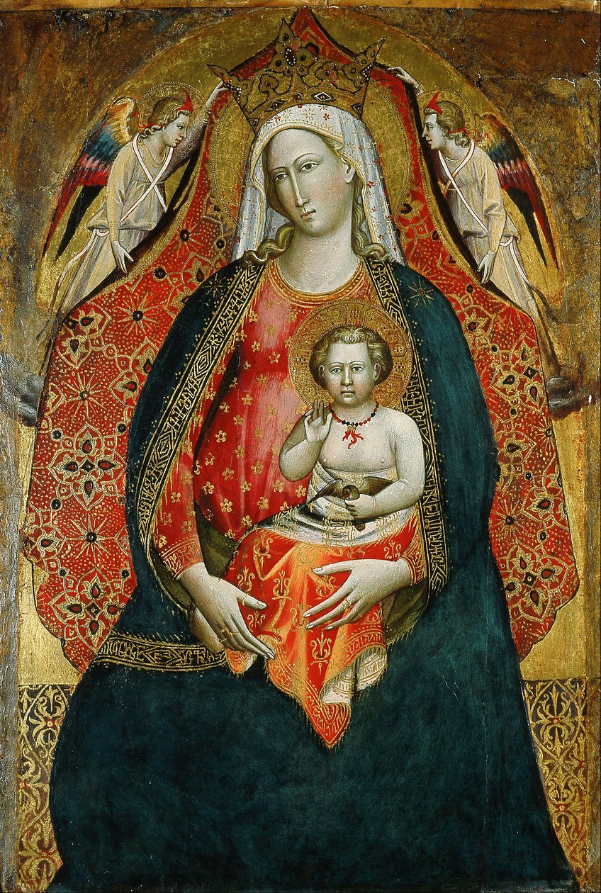 Madona s dítětem s anděly od Giovanni di Marco
